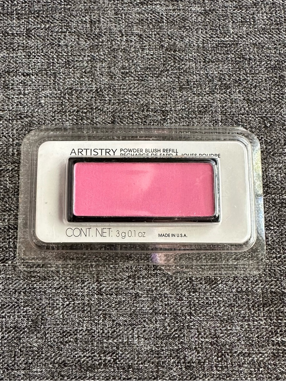 NEW Amway Artistry Powder Blush Refill 3g 0.1oz Sheer Petal Pink NOS VTG 90s